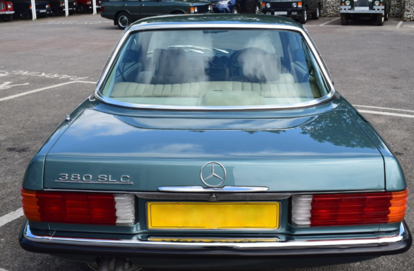 Mercedes-Benz 380SLC back