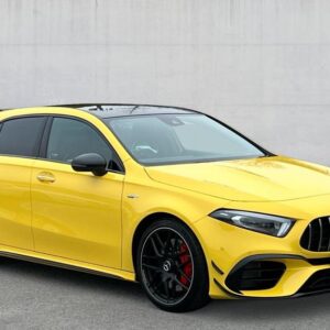 Mercedes-Benz A45 AMG bitcoin, crypto, luxury cars