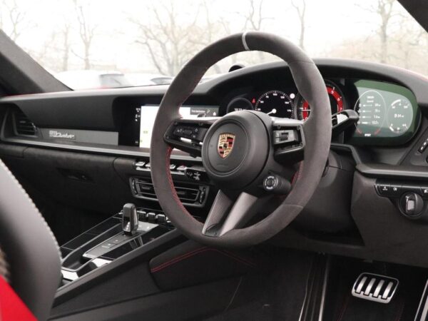 Porsche 911 Dakar cockpit