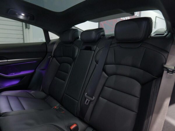 Porsche Taycan rear seat