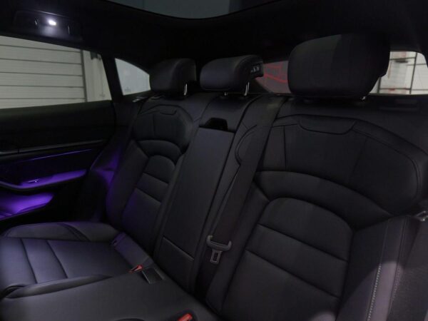 Porsche Taycan rear seats