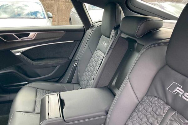 Audi RS7 rear seats