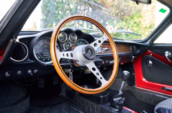 Renault Alpine A110 cockpit