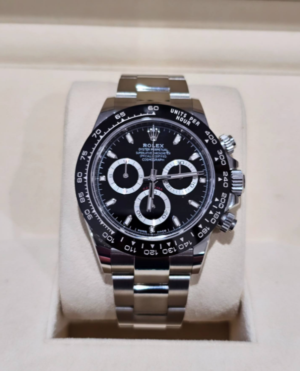 Rolex Cosmograph Daytona Oystersteel Black Dial dial