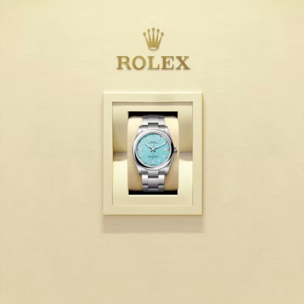 Rolex Tiffany Oyster Perpetual 41 – Bild 4