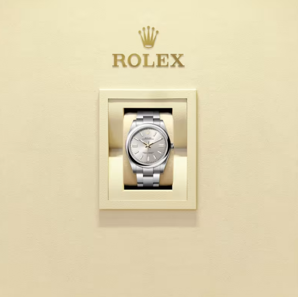 Rolex Oyster Perpetual 41 Silver Dial - Image 4