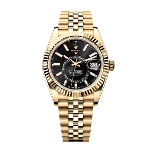 Rolex Sky-Dweller bitcoin, crypto, luxury watches