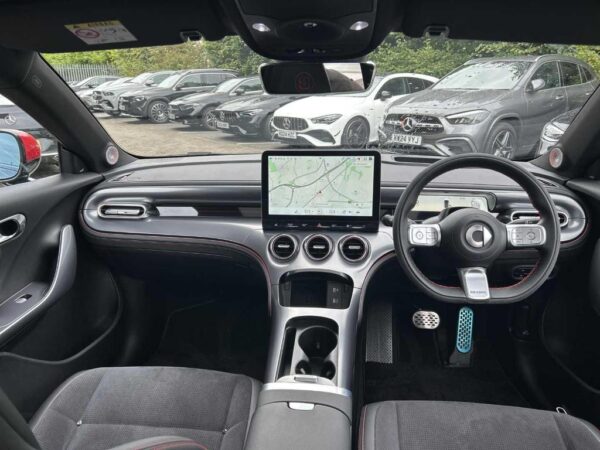 Smart Hashtag 3 Brabus Front seat cockpit