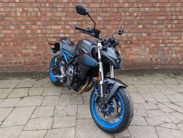 Suzuki GSX-8S motorbike, bitcoin, crypto