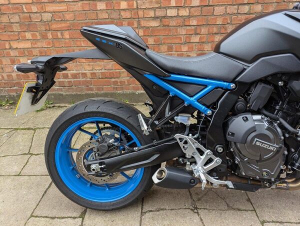 Suzuki GSX-8S motorbike, bitcoin, crypto