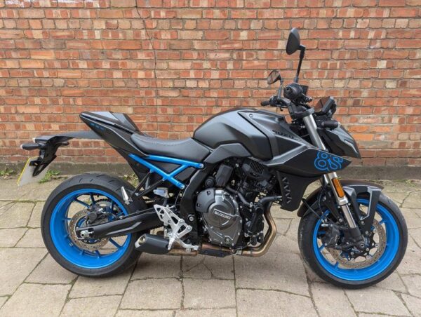 Suzuki GSX-8S motorbike, bitcoin, crypto