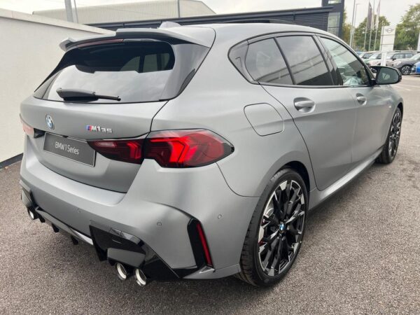 The 2024 BMW 1 Series M135i 2.0 Rear Side View