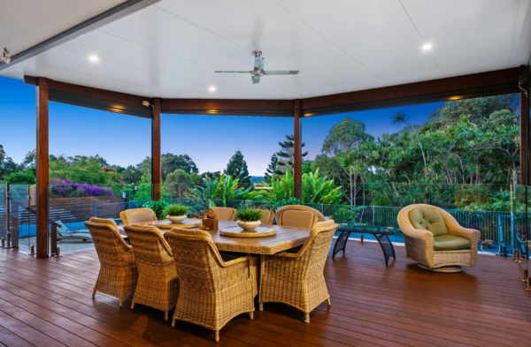 New South Wales Retreat Dining Area Balcony