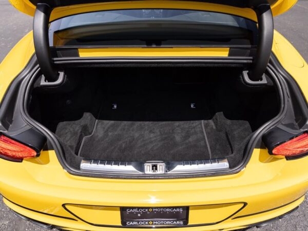 Bentley Continental GT trunk boot