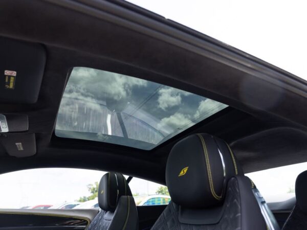 Bentley Continental GT sunroof