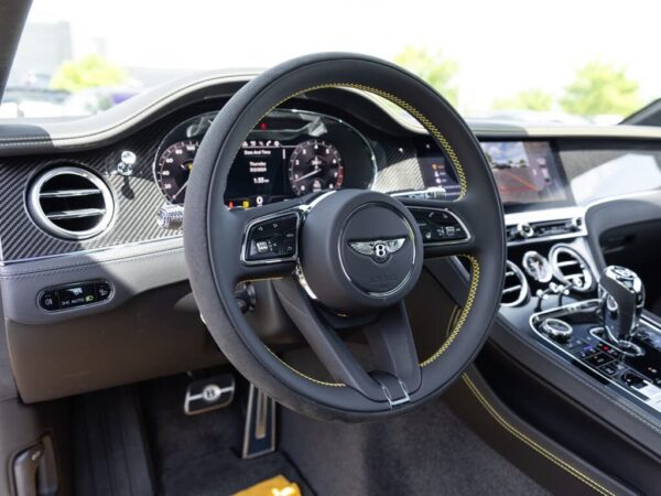 Bentley Continental GT steering wheel