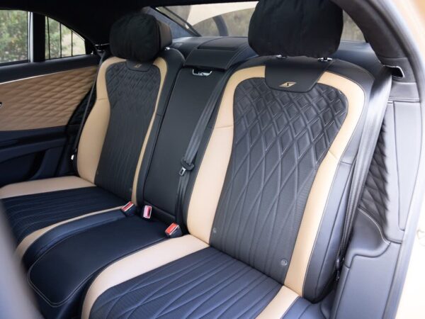 Bentley Flying Spur rear seat