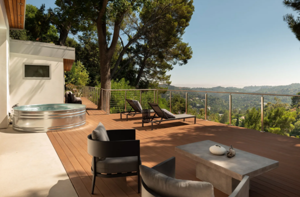 Beverly Hills House Balcony