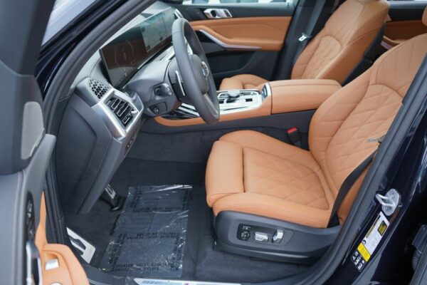 BMW X7 front seat