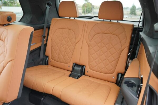 BMW X7 rear seat