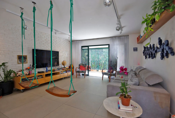 Rio De Janeiro Apartment Living Room Swing