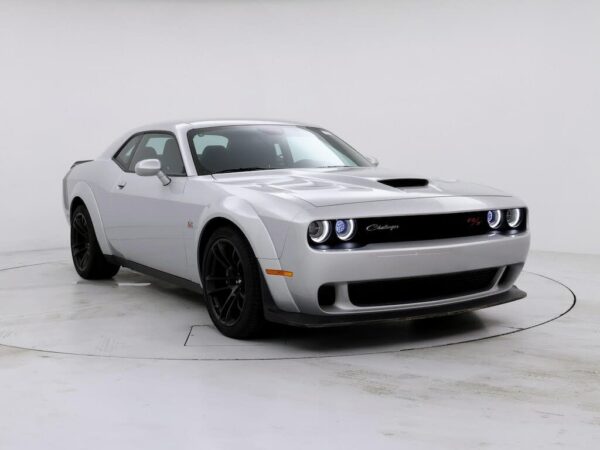 dodge challenger scat pack silver