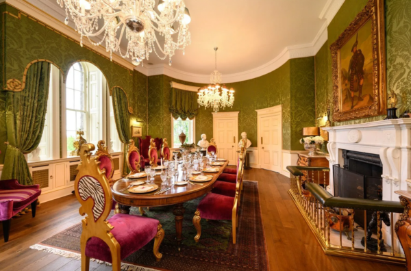 East Lothian Castle Dining Room