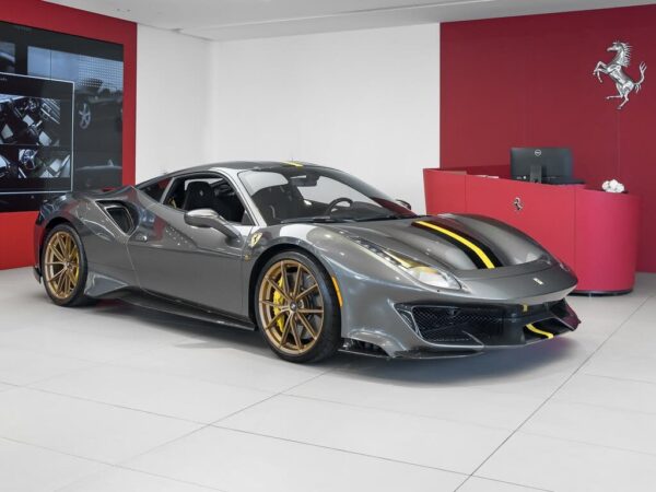 Ferrari 488 Pista Front Side bitcoin, crypto, luxury cars