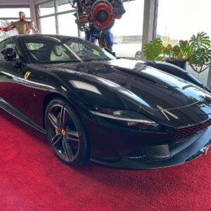 Ferrari Roma bitcoin, crypto, luxury cars