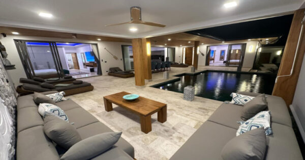 Koh Samui Villa Terrace Swimming Pool Living Room