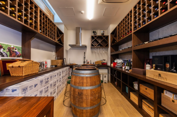 Kyoto House Wine Storage