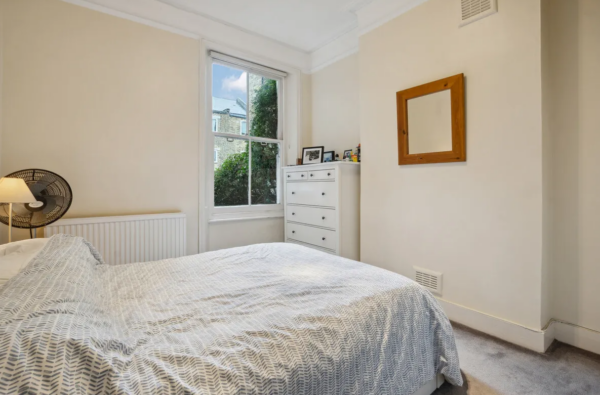 London Apartment Bedroom