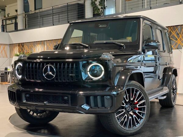 mercedes g63 amg in black