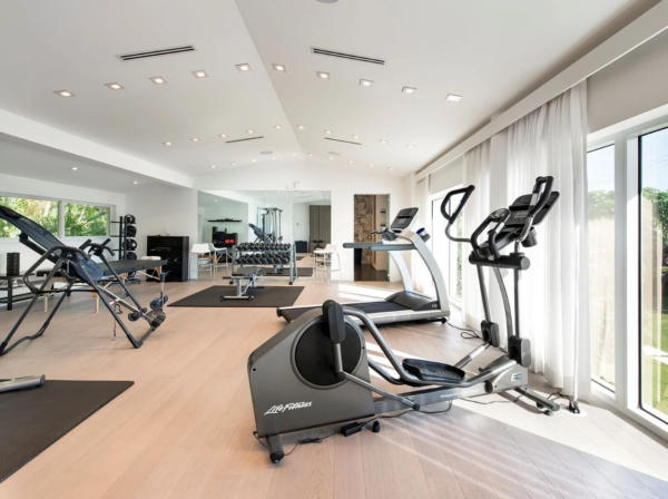 Miami House Fitness Room Gym