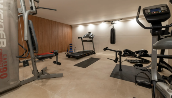 Nice France House Fitness Room