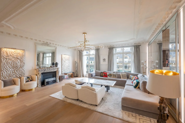 Paris Apartment Living Room