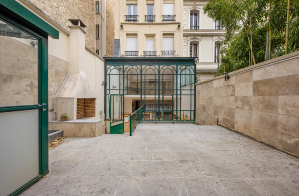 Paris Townhouse Entrance Gate