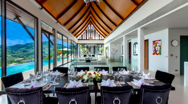 Phuket Villa Dining Area