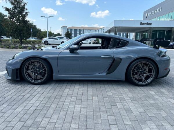 Porsche 718 Cayman side