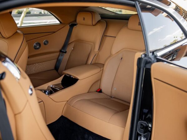 Rolls-Royce Spectre rear interior