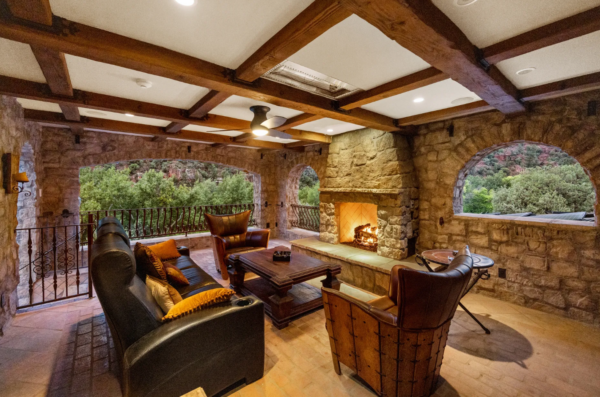 Sedona Ranch Fireplace