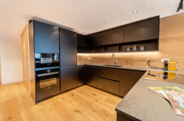 St Moritz Apartment Kitchen