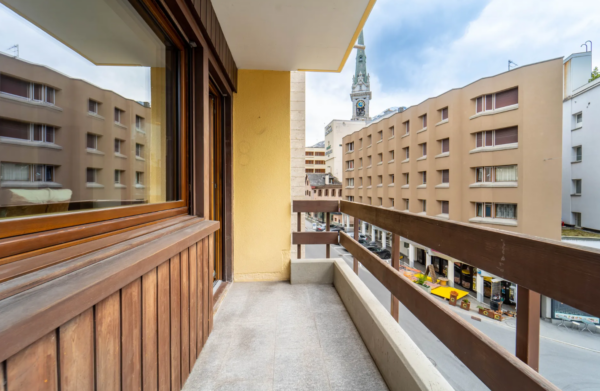 St Moritz Apartment Balcony