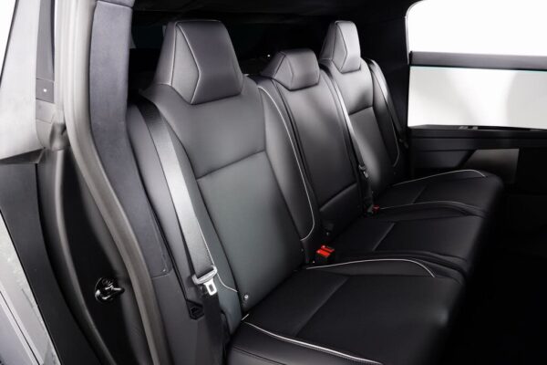 Tesla Cybertruck rear seats