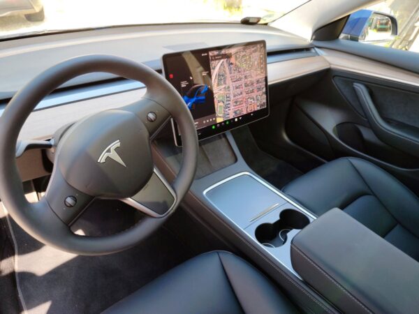 Tesla Model 3 cockpit