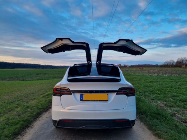 Tesla Model X back