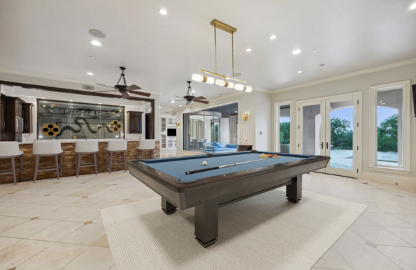 Texas Villa Game Room