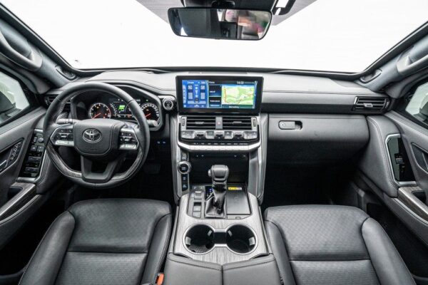 Toyota Land Cruiser cockpit