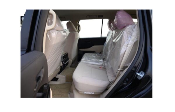 Toyota Land Cruiser rear seat