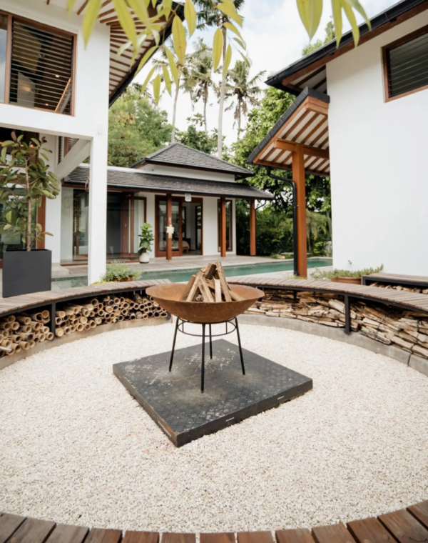 Bali Villa Fire Pit